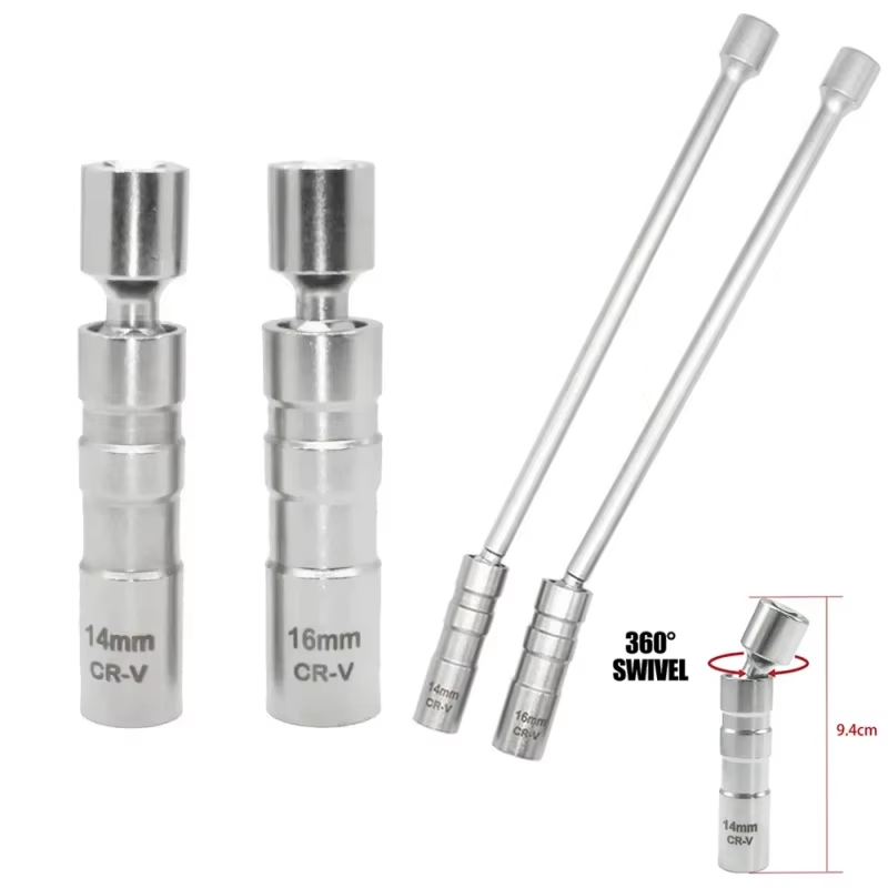 Spark Plug Socket Set - 14/16 มม.แม่เหล็ก Spark Plug SOCKET ประแจ,12