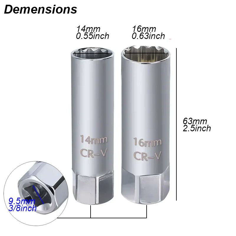Spark Plug SOCKET ประแจอะแดปเต - Spark Plug Socket Set บทวิจารณ์และราคา