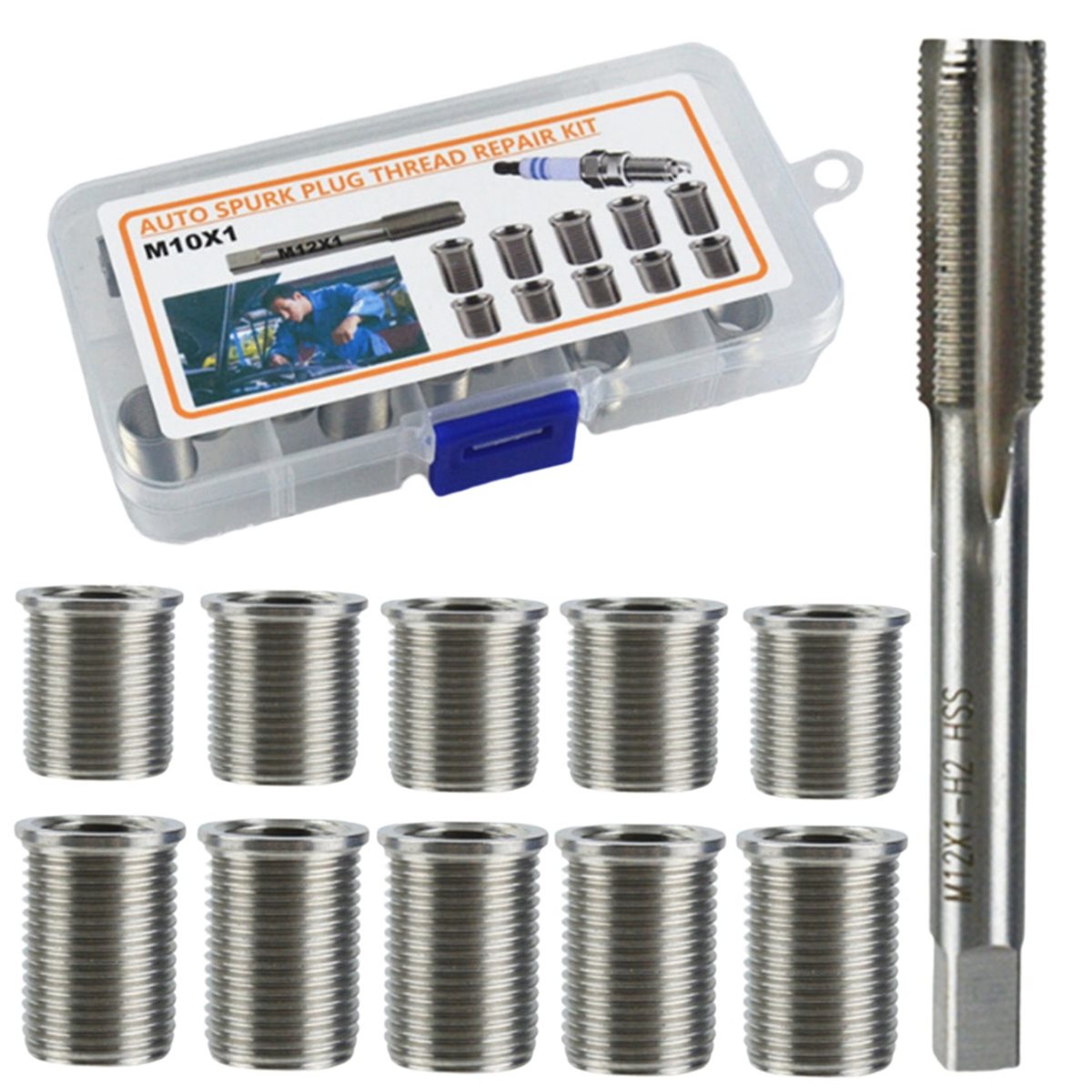 【เทศกาล】2 ชุด M10x1 ชุดซ่อมหัว - Spark Plug Socket Set บทวิจารณ์และราคา