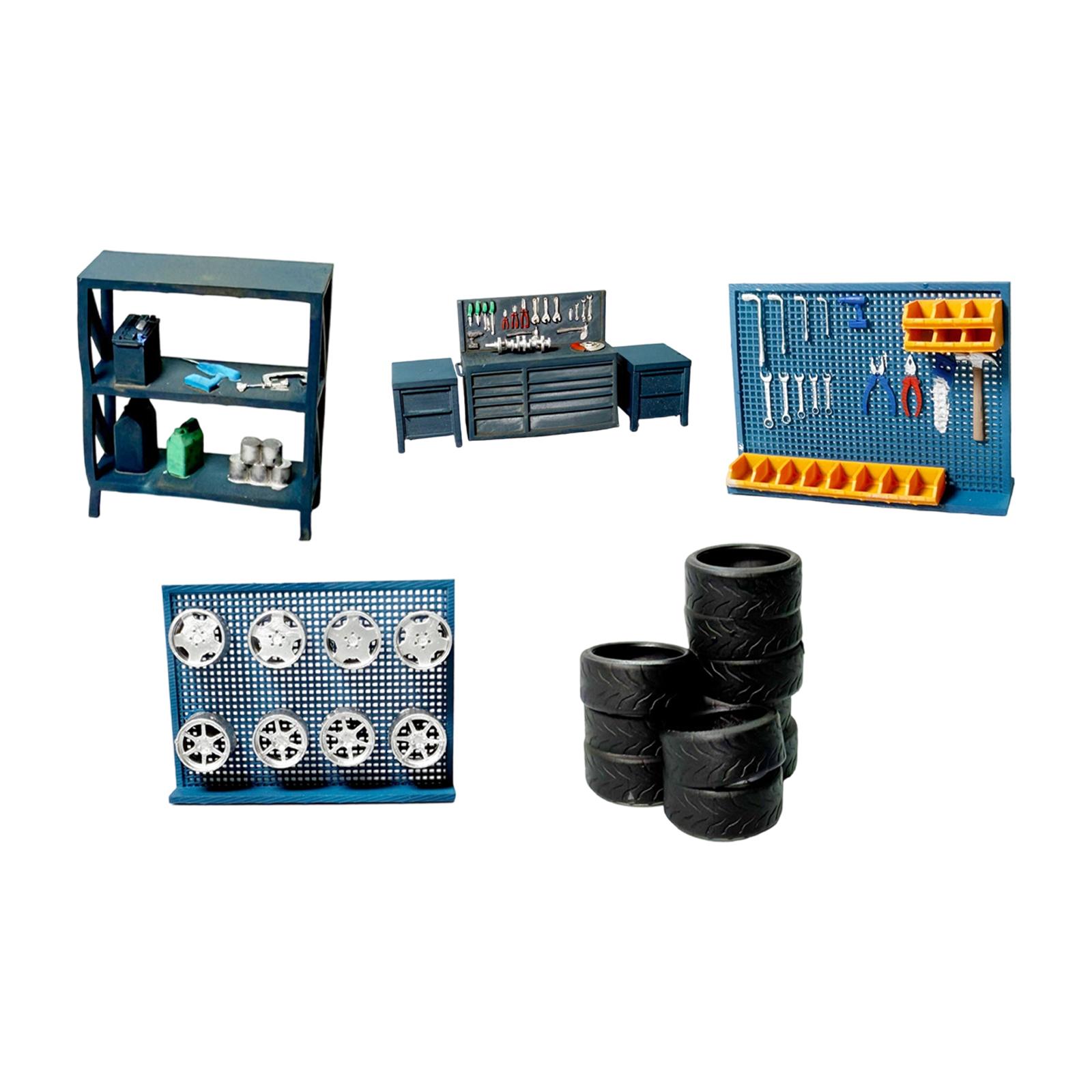 อุปกรณ์ตกแต่งโรงรถไดโอรามาขนาด - Auto Repair Shop Layout บทวิจารณ์และราคา