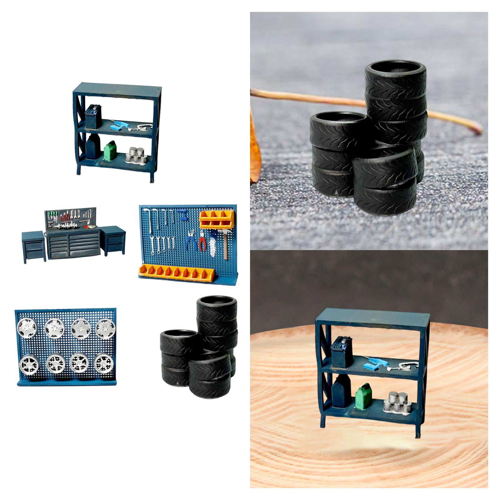อุปกรณ์ตกแต่งโรงรถไดโอรามาขนาด - Auto Repair Shop Layout บทวิจารณ์และราคา