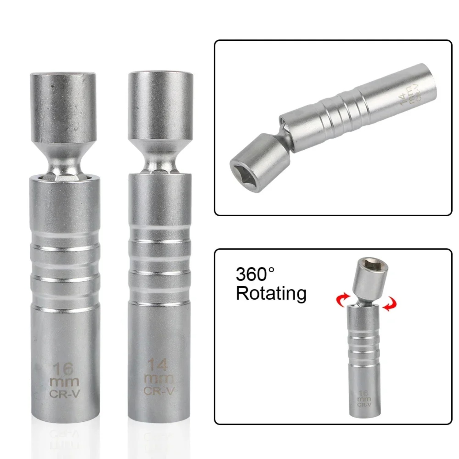 ประแจขันหัวเทียน 14 มม. 16 มม. - Spark Plug Socket Set บทวิจารณ์และราคา